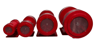 SIRENE INDUSTRIAL ROBUSTA COM DUPLO ROTOR